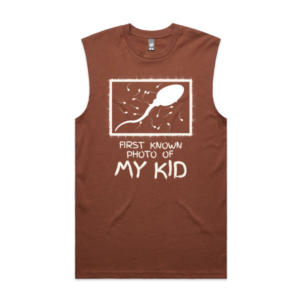 FIRST KNOWN PHOTO OF MY KID - Mens Classic Tank Thumbnail