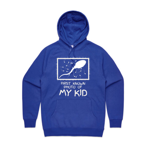 FIRST KNOWN PHOTO OF MY KID - Mens Supply Hoodie Thumbnail