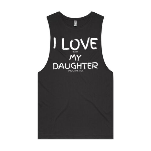 I LOVE MY DAUGHTER - Mens Barnard Tank Thumbnail