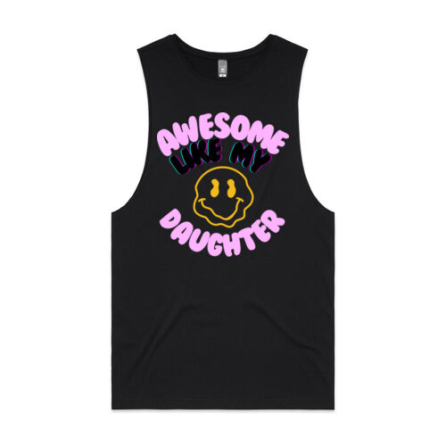 AWESOME LIKE MY DAUGHTER - Mens Barnard Tank Thumbnail
