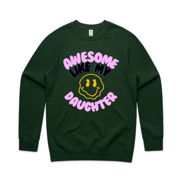 AWESOME LIKE MY DAUGHTER - Mens Supply Sweatshirt Thumbnail