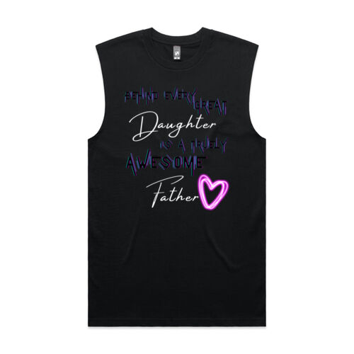 BEHIND EVERY GREAT DAUGHTER - Mens Classic Tank Thumbnail
