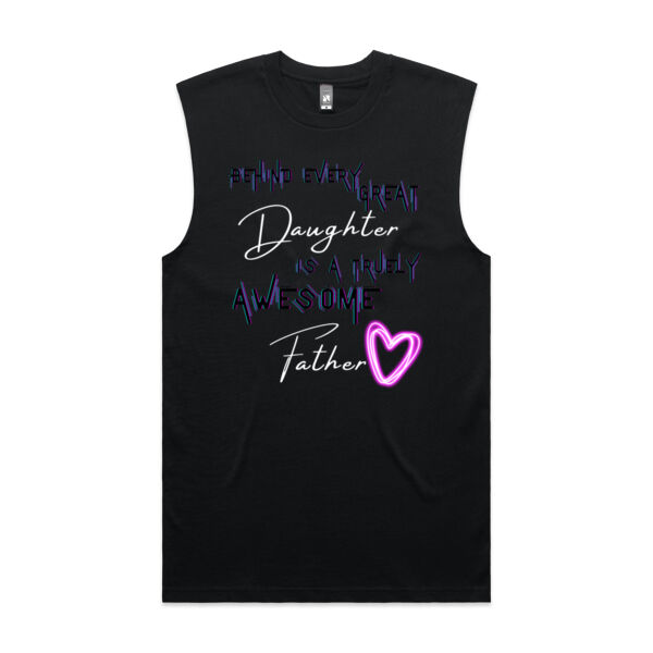 BEHIND EVERY GREAT DAUGHTER - Mens Classic Tank Thumbnail