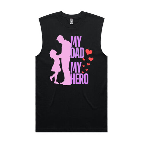 MY DAD MY HERO HEARTS - Mens Classic Tank Thumbnail