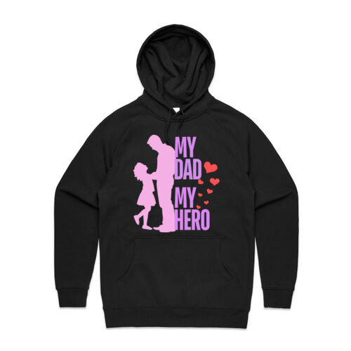 MY DAD MY HERO HEARTS - Mens Supply Hoodie Thumbnail