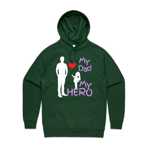 MY DAD MY HERO BALLOON - Mens Supply Hoodie Thumbnail