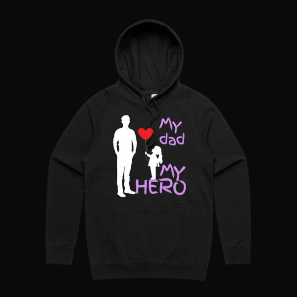 My Dad. My Hero. Balloon Hoodie Thumbnail