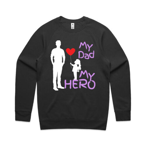 MY DAD MY HERO BALLOON - Mens Supply Sweatshirt Thumbnail