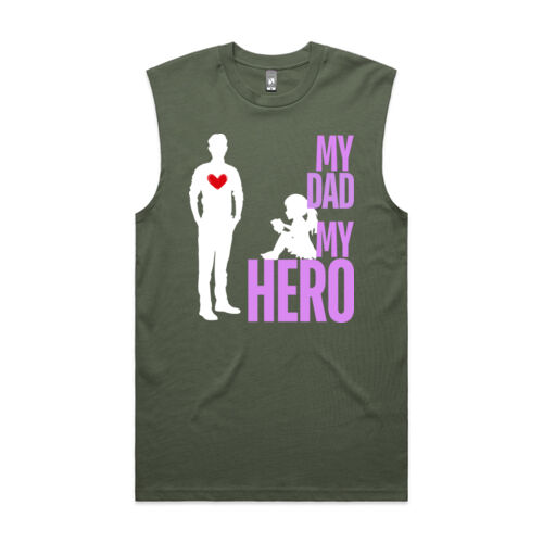 MY DAD MY HERO BUTTERFLY - Mens Classic Tank Thumbnail