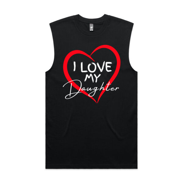 I LOVE MY DAUGHTER - Mens Classic Tank Thumbnail