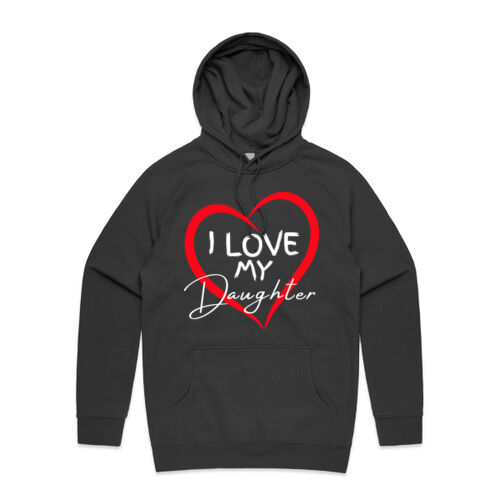I LOVE MY DAUGHTER - Mens Supply Hoodie Thumbnail