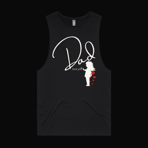 DAD. Love You T-Shirt Barnard Tank Thumbnail
