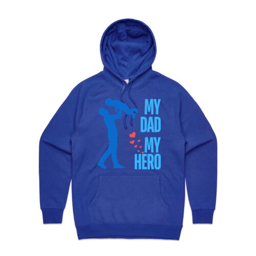 MY DAD MY HERO PLAYING - Mens Supply Hoodie Thumbnail