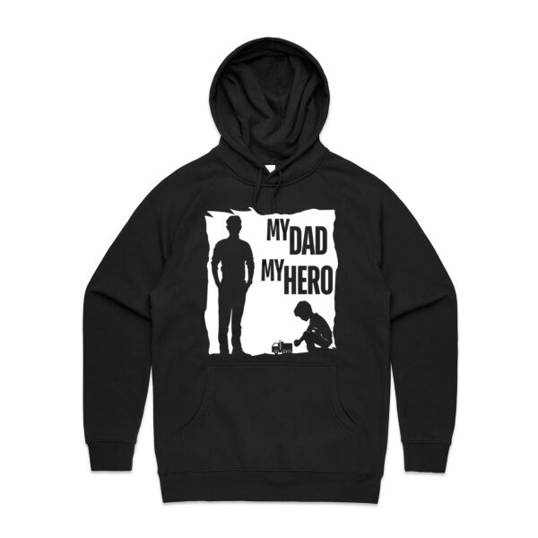 MY DAD MY HERO TRUCK - Mens Supply Hoodie Thumbnail