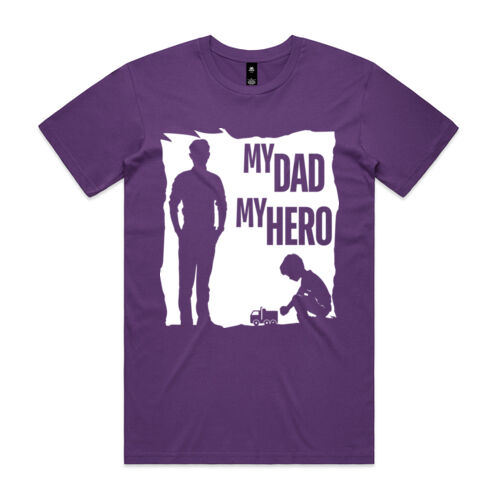 MY DAD MY HERO TRUCK - Mens Staple T-Shirt Thumbnail