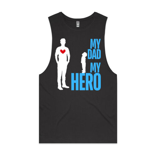 MY DAD MY HERO LOOK - Mens Barnard Tank Thumbnail