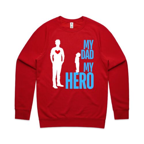 MY DAD MY HERO LOOK - Mens Supply Sweatshirt Thumbnail