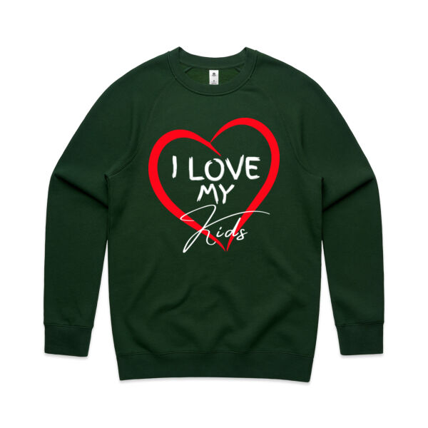 I LOVE MY KIDS - Mens  Supply Sweatshirt Thumbnail