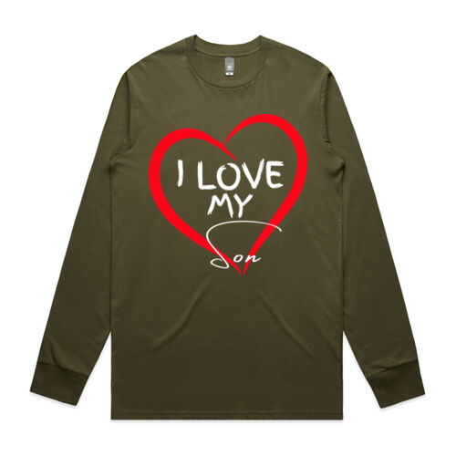 I LOVE MY SON - Mens Staple Longsleeve T-Shirt Thumbnail