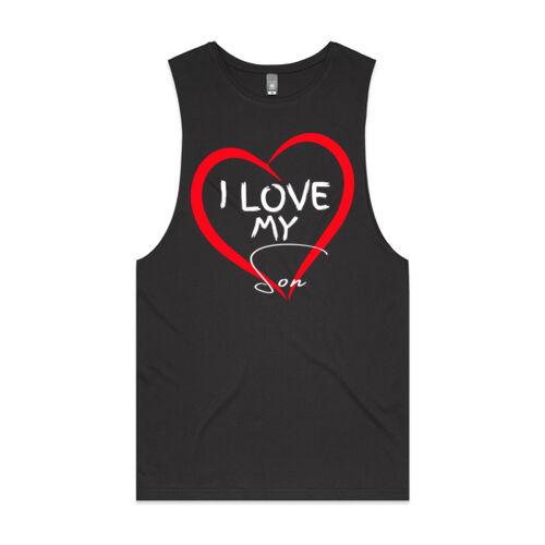 I LOVE MY SON - Mens Barnard Tank Thumbnail