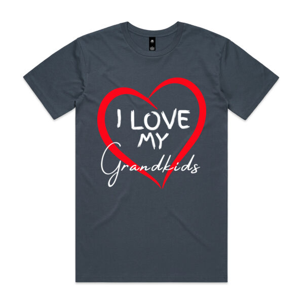 I LOVE MY GRANDKIDS - Mens Staple T-Shirt Thumbnail