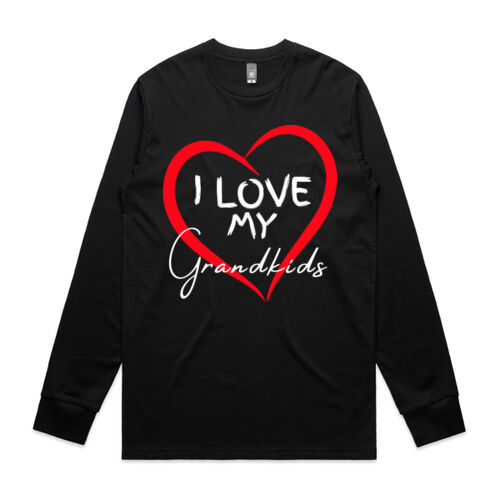 I LOVE MY GRANDKIDS - Mens Staple Longsleeve T-Shirt Thumbnail