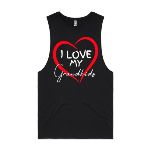I LOVE MY GRANDKIDS - Mens Banard Tank Thumbnail