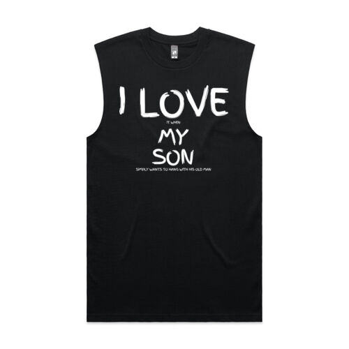 I LOVE MY SON HANG WITH ME - Mens Classic Tank Thumbnail