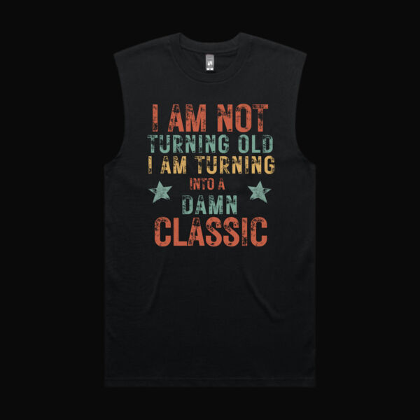 I Am Not Turning Old Vintage Tank Top Thumbnail