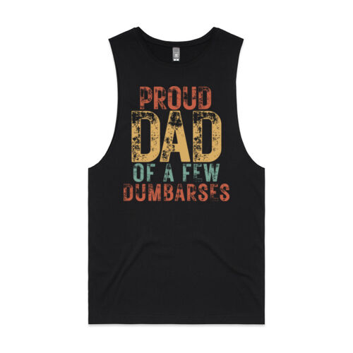 PROUD DAD VINTAGE - Mens Barnard Tank Thumbnail