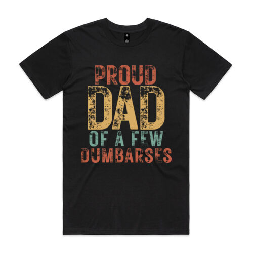 PROUD DAD VINTAGE - MensStaple T-Shirt Thumbnail