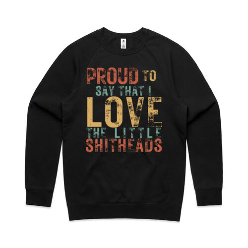 LOVE THE LITTLE SHITHEADS VINTAGE - Mens Supply Sweatshirt Thumbnail