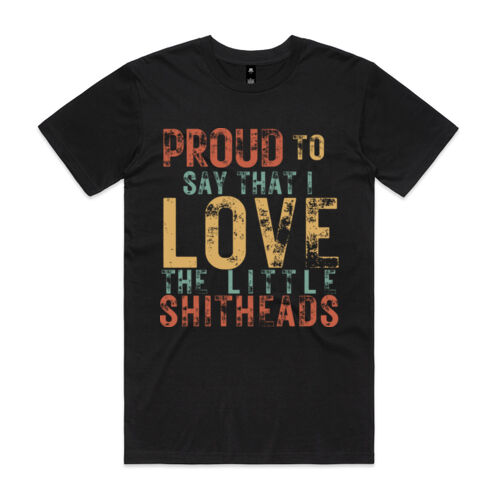 LOVE THE LITTLE SHITHEADS VINTAGE - Mens Staple T-Shirt Thumbnail