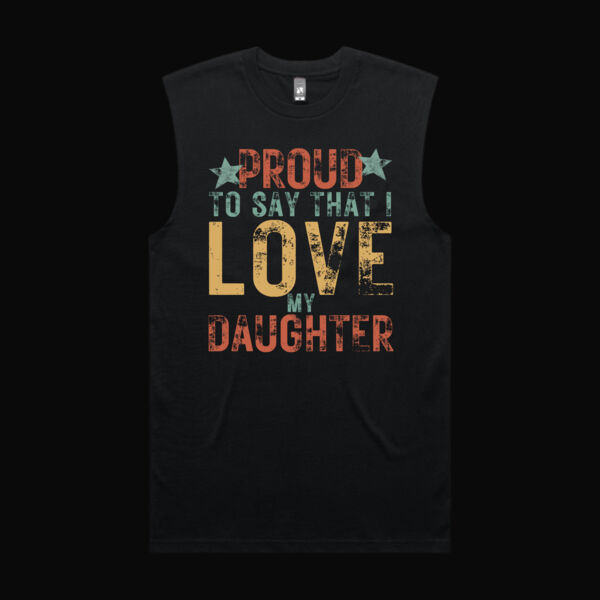 I Love My Daughter Vintage Tank Top Thumbnail