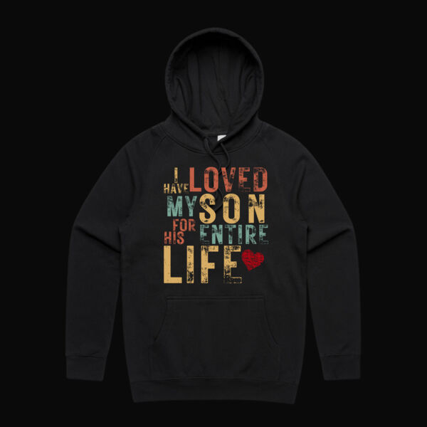 I Have Loved My Son Vintage Hoodie Thumbnail