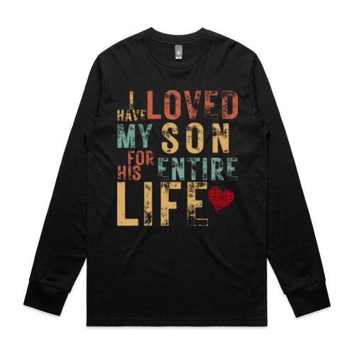 I HAVE LOVED MY SON VINTAGE - Mens Longsleeve T-Shirt Thumbnail