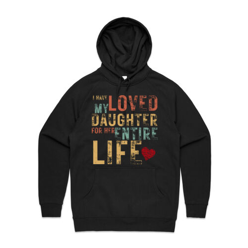 I HAVE LOVED MY DAUGHTER VINTAGE - Mens Hoodie Thumbnail