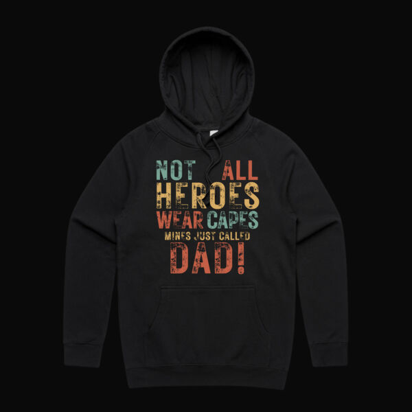 Not All Heroes Wear Capes Vintage Hoodie Thumbnail