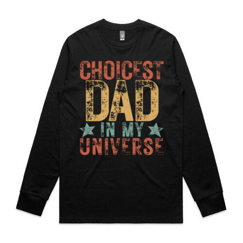CHOICEST DAD VINTAGE - Mens Staple Longsleeve T-Shirt Thumbnail
