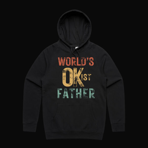 World's OKist Father Vintage Hoodie Thumbnail