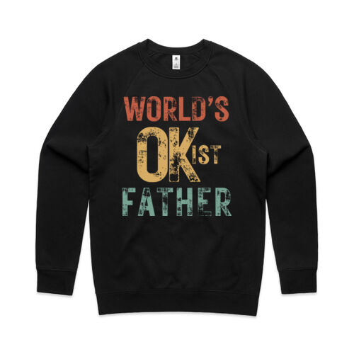 WORLDS OKIST FATHER VINTAGE - Mens Supply Sweatshirt Thumbnail