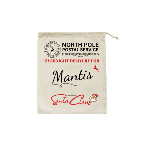 Christmas Santa Sack Medium | Postal Service - Personalise Thumbnail