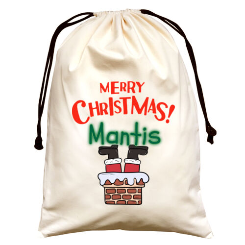 Christmas Santa Sack Large | Santas Chimney - Personalise Thumbnail