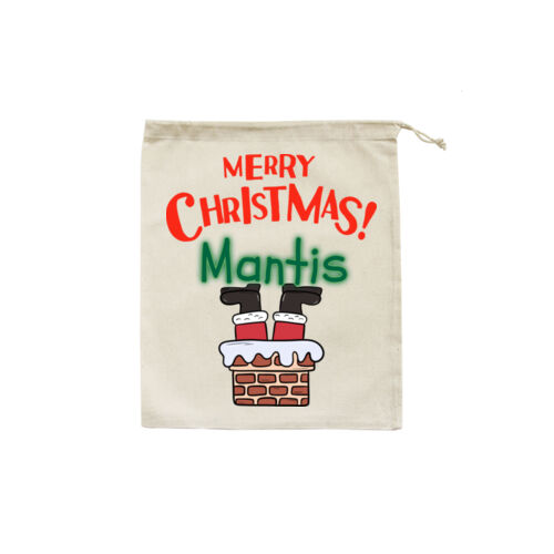 Christmas Santa Sack Medium | Santas Chimney - Personalise Thumbnail