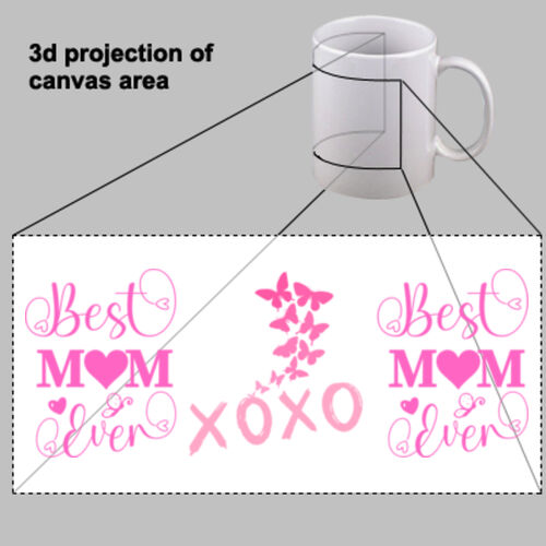 Coloured Mug | Best MuM Ever Thumbnail