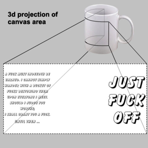 Coloured Mug | Bucket of Fucks Thumbnail