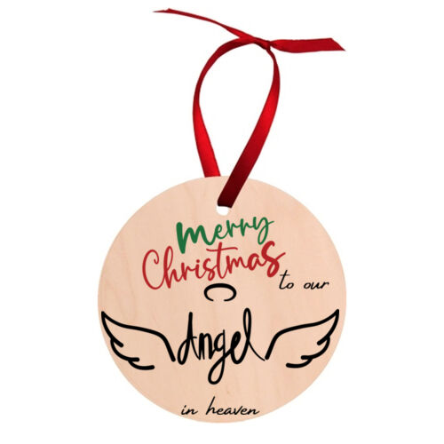 Christmas Decorations | Angel Flying Free - Personalise Thumbnail