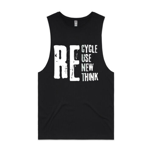 Make a Statement: RE- Inspired Social Responsibility - Mens Barnard Tank Thumbnail
