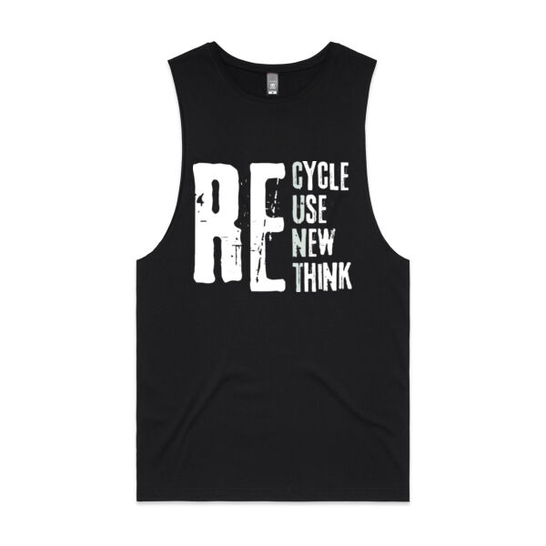 Make a Statement: RE- Inspired Social Responsibility - Mens Barnard Tank Thumbnail