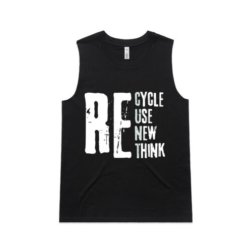 Make a Statement: RE- Inspired Social Responsibility - Womens Upside Tank Thumbnail